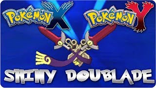 Pokemon X amp Y Evolving Shiny Honedge Into Doublade [upl. by Pudendas873]