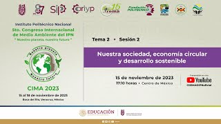 🔴 SESIÓN 2 TEMA 2 Nuestra sociedad economía circular y desarrollo sostenible [upl. by Dreeda]