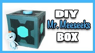 DIY Mr Meeseeks Box  Easy and Cheap  Rick and Morty [upl. by Akirrehs]