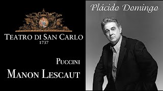 Puccini  Manon Lescaut  AUDIO  Teatro San Carlo 1971 [upl. by Prochora216]