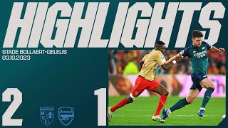 HIGHLIGHTS  Lens vs Arsenal 21  UEFA Champions League [upl. by Westland]