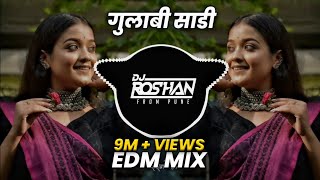 Gulabi Sadi  Edm Mix  Dj Niklya Sn amp Dj Roshan Pune  Its Roshya Style [upl. by Doraj121]