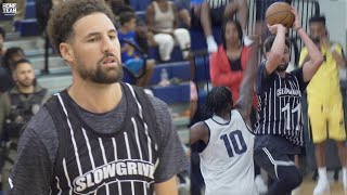 Klay Thompson Zeke End Championship Game Highlights [upl. by Nitneuq925]