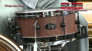 Joshua Tree Percussion Bubinga Stave 13x55 Snare Drum [upl. by Eelana]