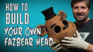 How To Make Your Own Freddy Fazbear Head [upl. by Burny]