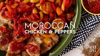 Moroccan Chicken and Peppers  Fast amp Fresh  Better Homes amp Gardens [upl. by Anawot399]