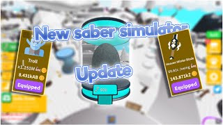 Saber simulator new update xmas￼ [upl. by Marlie]