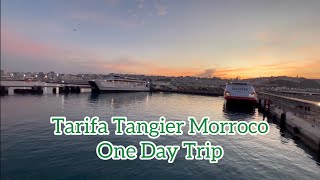 Tarifa Spain to Tangier Morroco One Day Trip by FRS [upl. by Coumas]