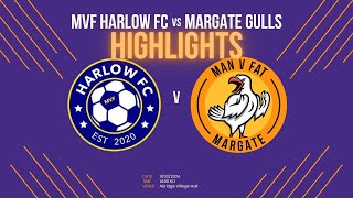 Highlights  MvF Harlow FC vs Margate Gulls [upl. by Stanislaw]