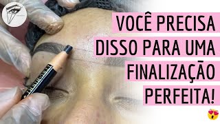 Como Deixar o Design Perfeito – Finalização com Lápis Dermatográfico [upl. by Aeuhsoj891]