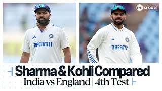 Alastair Cook compares Rohit Sharma amp Virat Kohli 🇮🇳  India v England 4th Test Reaction [upl. by Natsyrt]