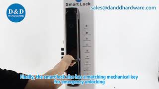 How to set up a smart lock What are the functions of the smart lock How should we use smart locks [upl. by Sheline]