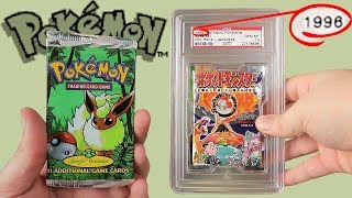 Opening Some Really Really Old Pokemon Cards [upl. by Navak]