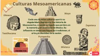 CULTURAS MESOAMERICANAS QUE SE ASENTARON EN MÉXICO [upl. by Eelsha]