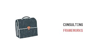 Consultant Explains Business Frameworks Part 1 [upl. by Publia447]