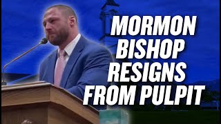 Mormon Bishop Resigns Over Pulpit  Full Story Coming Soon [upl. by Aneeuqahs]