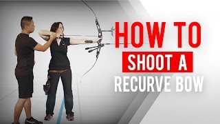 How to shoot a recurve bow  Archery 360 [upl. by Beitnes]