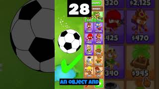 Guess The Bloons TD6 Tower In 60 Seconds btd6mods btd6 games gaming challenge [upl. by Ardna]