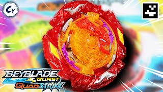 O RETORNO DO SHU 🇧🇷Unboxing BOLT SPRYZEN S8  QR CODE Beyblade Burst Quad Strike [upl. by Ainocal210]