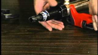 RIDGID RT3422 Tapping Tool Instructional Video [upl. by Odyssey]