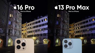 iPhone 16 Pro vs iPhone 13 Pro Max Camera Test [upl. by Linell]