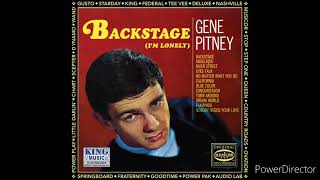 Backstage  Gene Pitney Mono 1966 [upl. by Jamill]