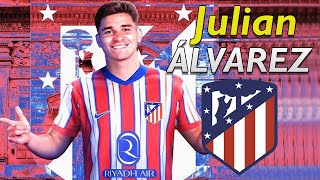 JULIAN ALVAREZ ● Welcome to Atletico Madrid ⚪️🔴🇦🇷 Goals amp Skills [upl. by Dorion]