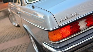 w123 MercedesBenz 280 E the most powerful and richly equipped model 1980 [upl. by Azilanna]