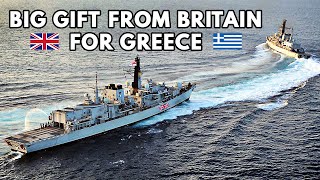 Two British Type 23 Frigates to be gifted to Hellenic Navy [upl. by Piotr]