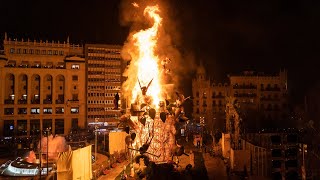 Cremà de las Fallas 2023 [upl. by Attennyl722]