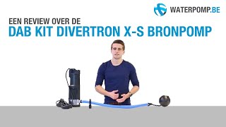 DAB Kit Divertron XS Bronpomp  Regenwaterpomp  Review [upl. by Lyrehs]