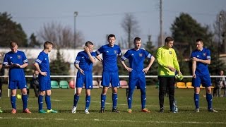 MKS Małkinia  Tęcza Stanisławów 01042017 [upl. by Ahsiuqet980]