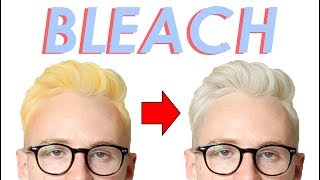 How to Bleach Hair and Get Rid of YellowOrange Tones [upl. by Eednyl]