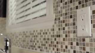 How to Install Mosaic Tiles  RONA [upl. by Weidar]