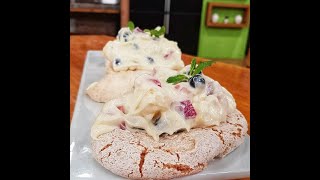 Receta dulce Pavlovas de coco [upl. by Lund626]