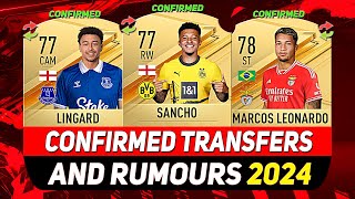 NEW CONFIRMED TRANSFERS amp RUMOURS 💰😳 ft SANCHO MARCOS LEONARDO LINGARDetc [upl. by Ambrogio]