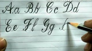 Modern Calligraphy a to z  calligraphy for Beginners✍ Calligraphy Tutorials [upl. by Wenda]