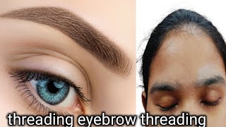 Eyebrow threading tips इस तरीके से बनाओगे तो कभी भी आइब्रो आपकी खराब नहीं होगी [upl. by Darcie]