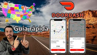 ¿Cómo trabajar a DoorDash en los Estados Unidos 💪Fácil y Rápido [upl. by Leacim742]