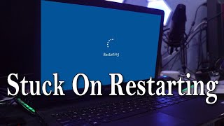 How To Fix Windows 10 Stuck on Restarting ScreenSolved [upl. by Cargian]