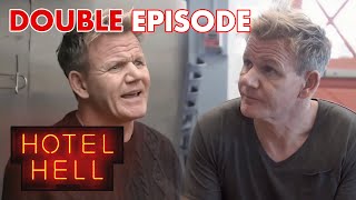 Ramsays Hotel Transformations From Beachfront to Castle  DOUBLE EPISODE  Hotel Hell [upl. by Ridglea]