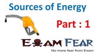 Physics Sources Of Energy part 1 Introduction CBSE class 10 X [upl. by Notlim486]