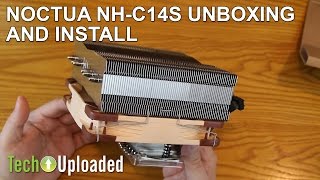 Noctua NHC14S Unboxing amp Install Walkthrough [upl. by Ellingston]