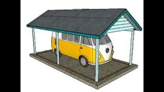 Diy carport plans [upl. by Cutlerr]