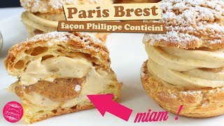 🌰 PARIS BREST au praliné façon PHILIPPE CONTICINI 🌰 [upl. by Nylirac]