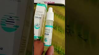 ciprofloxacin eye drops IPciploxeyeear drops [upl. by Ameehs]