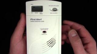 First Alert Carbon Monoxide Alarm Review [upl. by Lede278]