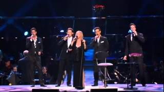 Barbra Streisand with Il Divo  Evergreen [upl. by Leivad62]