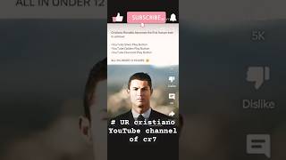 cristianoronaldo 🥰🔥🔥1 million views cr7 UR Cristiano success attitude shortsfeed viralvideo [upl. by Orly]