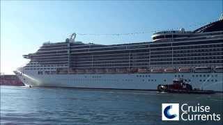 MSC Divina Arrives In Port Miami [upl. by Lexy]